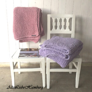 Strickanleitung Tagesdecke Shetland Perlmuster PDF Download – AlteLiebeHamburg